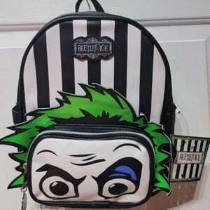 Beetlejuice Mini Backpack NWT